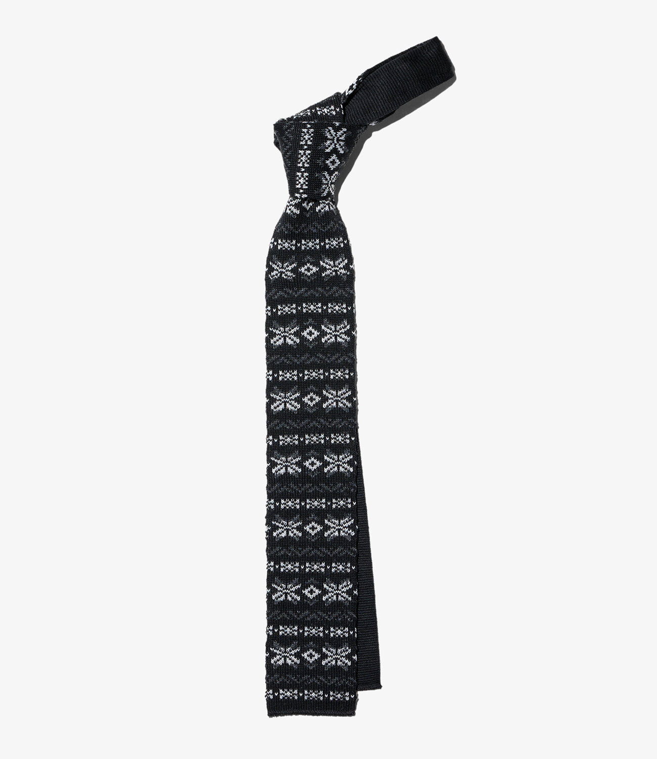 Knit Tie - Wool Fairisle