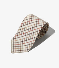 Neck Tie - Brushed Cotton Tattersall