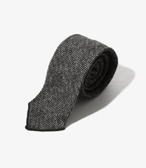 Neck Tie - Poly Wool Herringbone