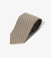 Neck Tie - Cotton Small Check