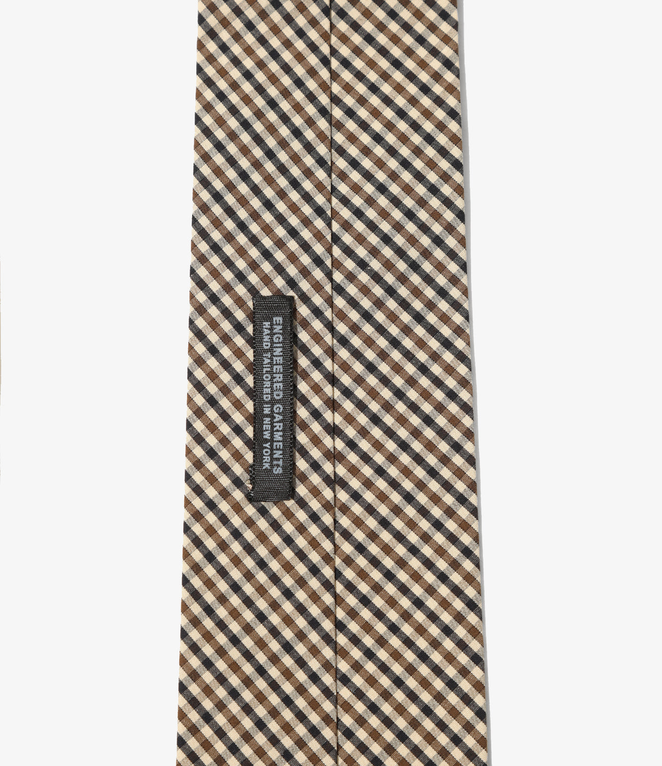 Neck Tie - Cotton Small Check