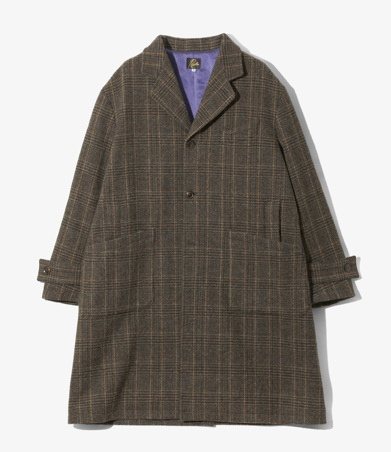 Boxover Coat - Tweed / Shrink Wool