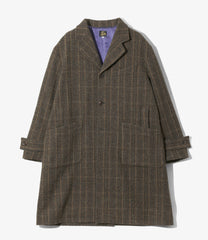 Boxover Coat - Tweed / Shrink Wool