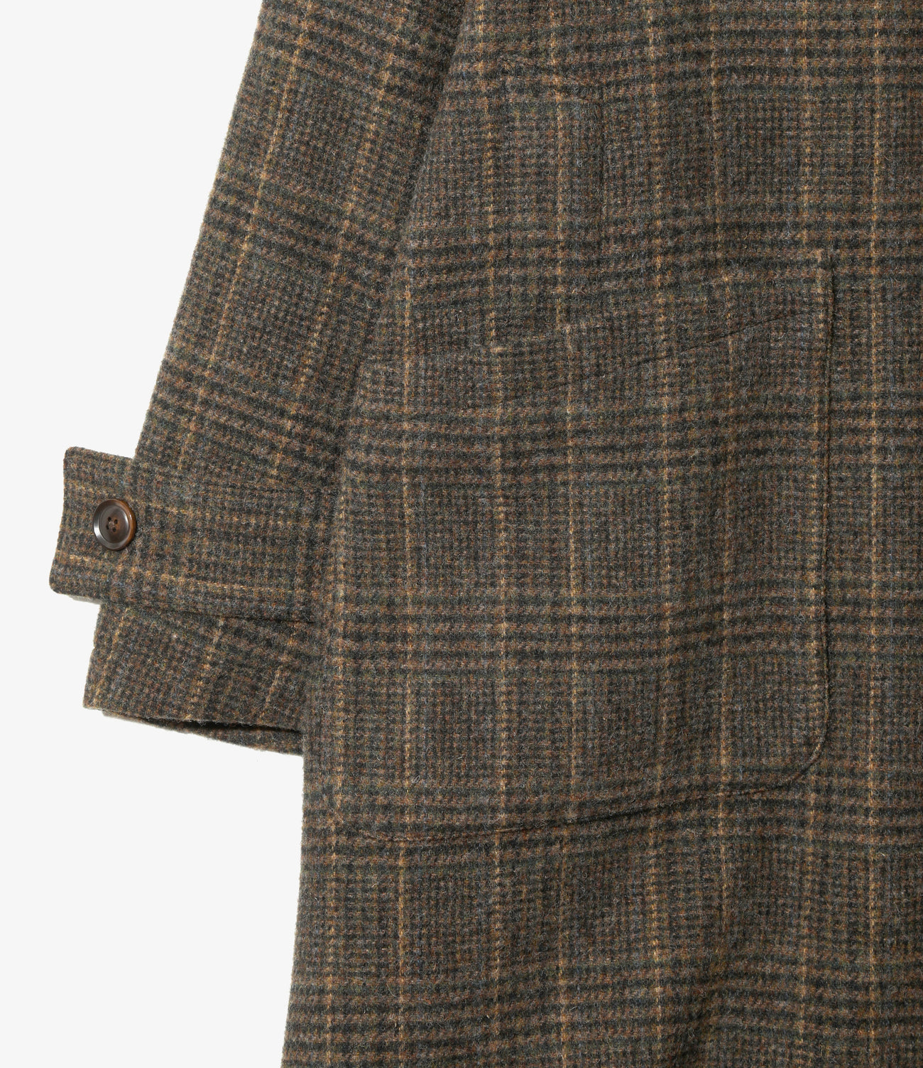 Boxover Coat - Tweed / Shrink Wool