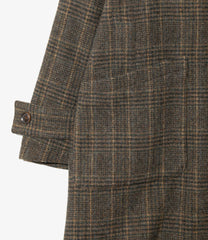 Boxover Coat - Tweed / Shrink Wool