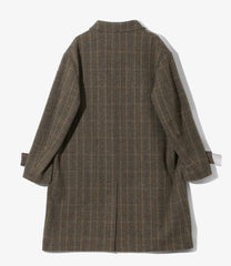 Boxover Coat - Tweed / Shrink Wool
