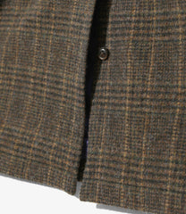 Boxover Coat - Tweed / Shrink Wool