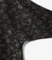 One Side Dolman Coat - Abstract Jacquard