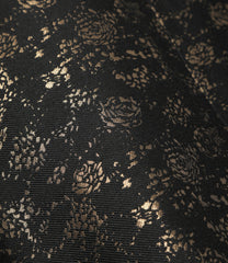 One Side Dolman Coat - Abstract Jacquard