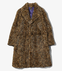 Rabbit Fur Coat - Animal Printed