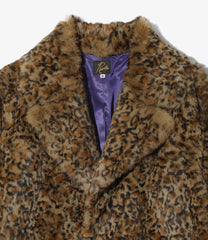 Rabbit Fur Coat - Animal Printed