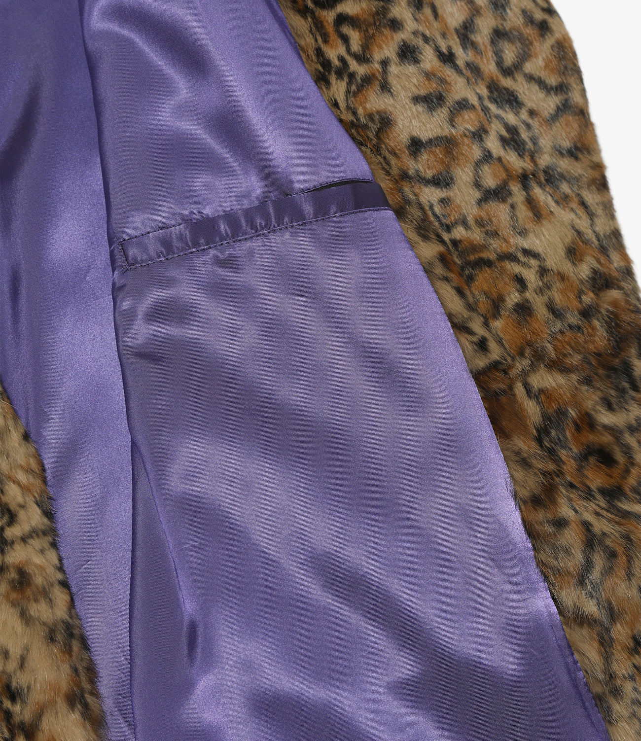 Rabbit Fur Coat - Animal Printed