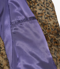 Rabbit Fur Coat - Animal Printed