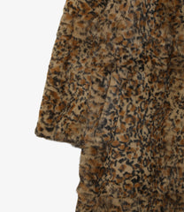 Rabbit Fur Coat - Animal Printed
