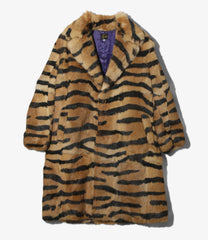 Rabbit Fur Coat - Animal Printed