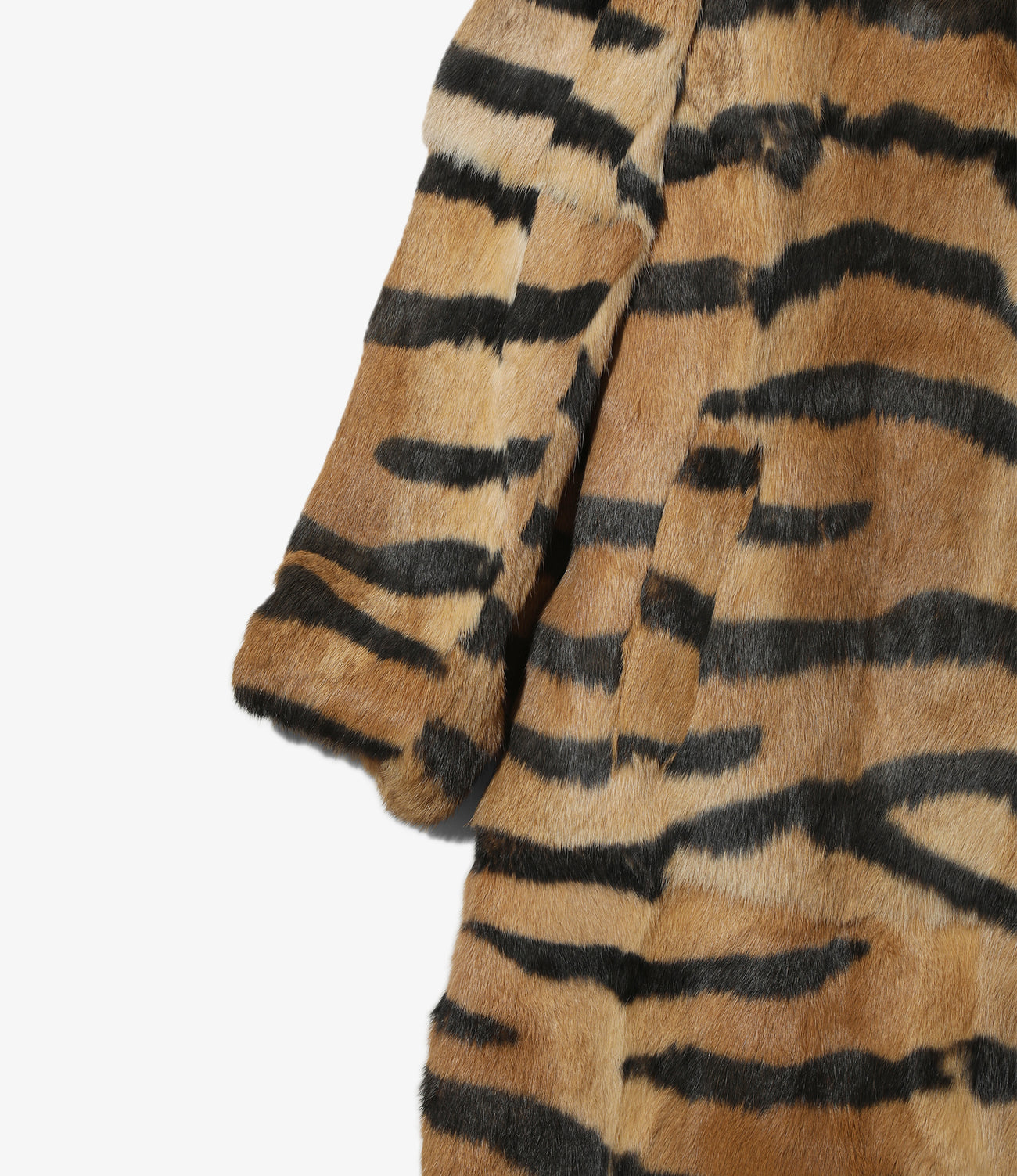 Rabbit Fur Coat - Animal Printed