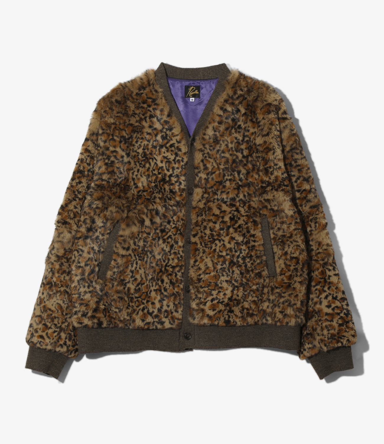 Rabbit Fur Cardigan - Animal Printed