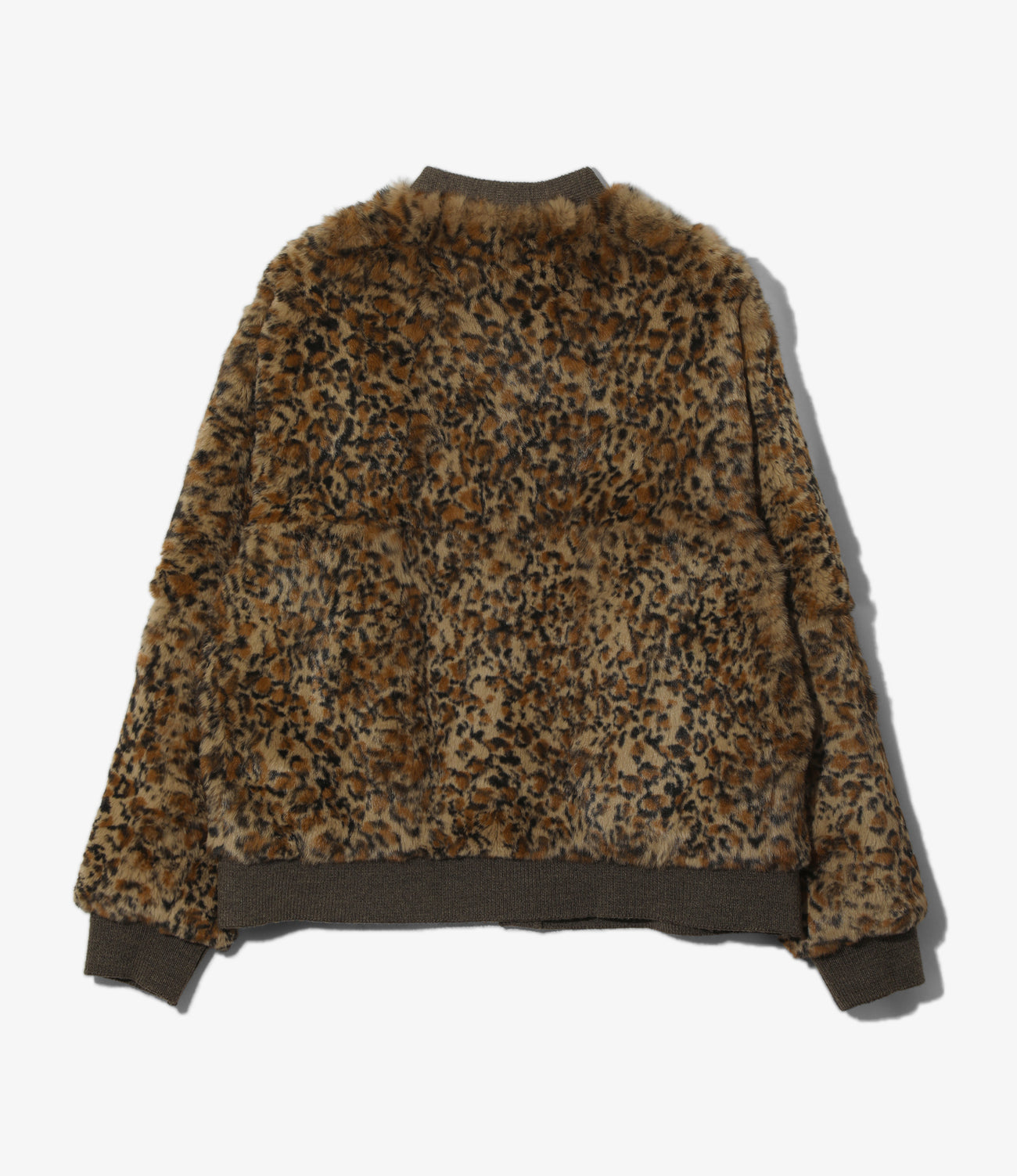 Rabbit Fur Cardigan - Animal Printed