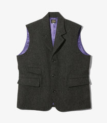 Travel Vest - Harris Tweed