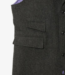 Travel Vest - Harris Tweed