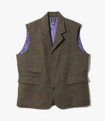 Travel Vest - Harris Tweed