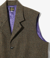 Travel Vest - Harris Tweed