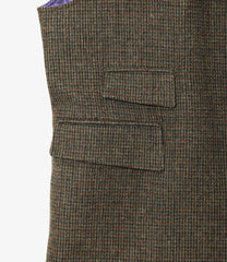 Travel Vest - Harris Tweed