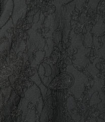 Round Collar Jacket - Papillon Jacquard