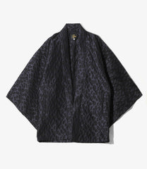 Haori Jacket - Leopard Jacquard