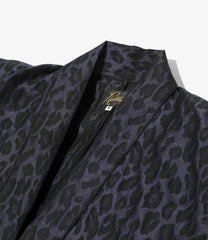 Haori Jacket - Leopard Jacquard