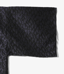 Haori Jacket - Leopard Jacquard