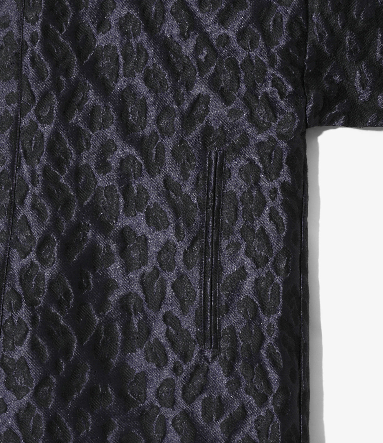 Haori Jacket - Leopard Jacquard