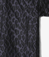 Haori Jacket - Leopard Jacquard
