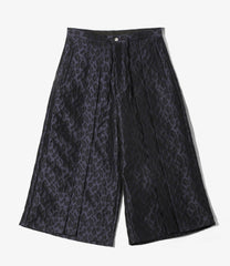 Hakama Pant - Leopard Jacquard