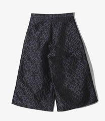 Hakama Pant - Leopard Jacquard