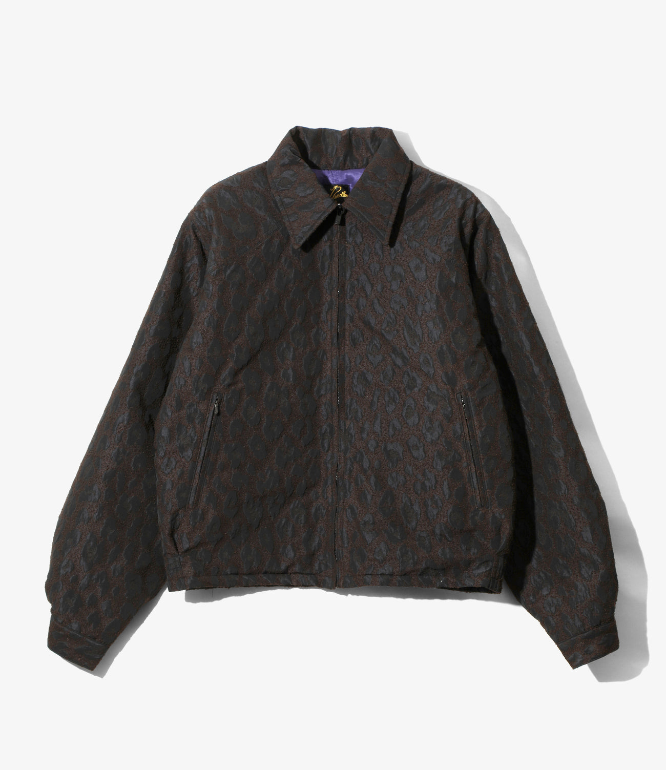 CB Gusset Sports Jacket - Leopard Jacquard