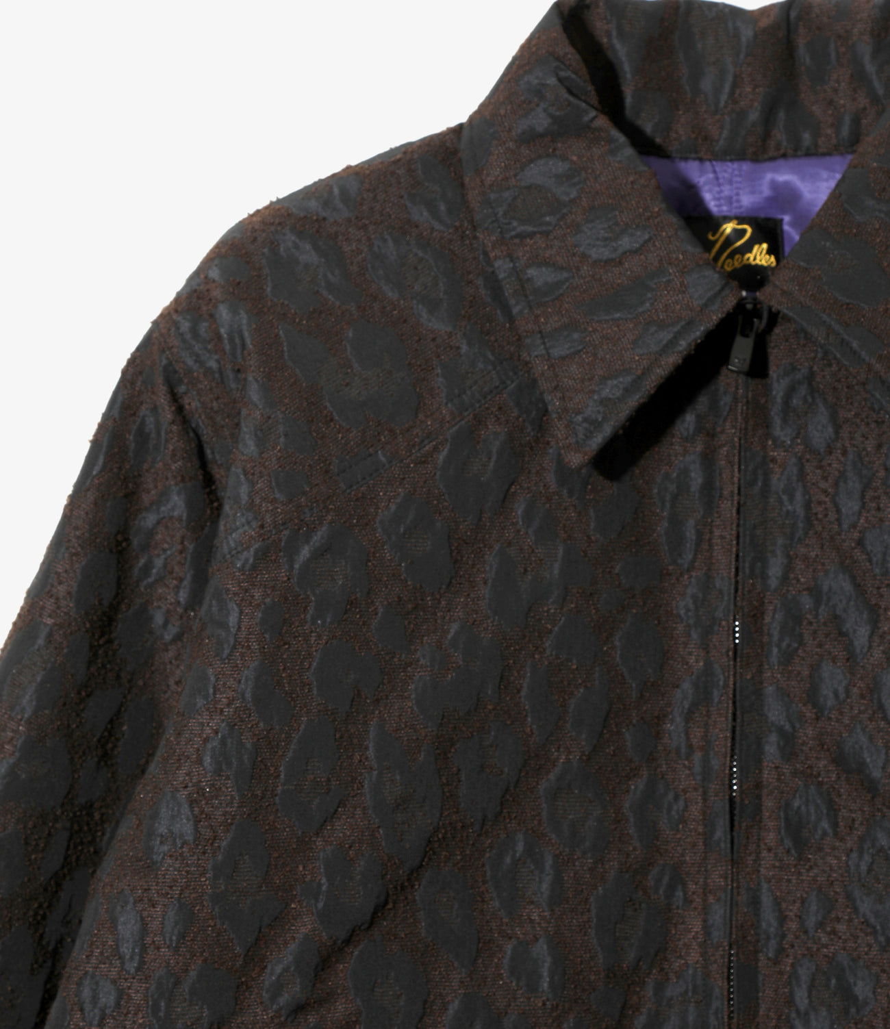 CB Gusset Sports Jacket - Leopard Jacquard
