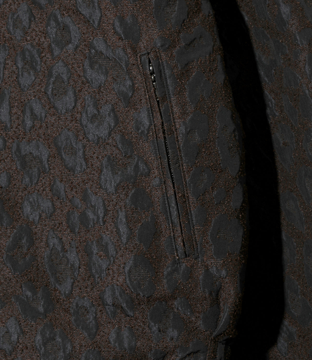 CB Gusset Sports Jacket - Leopard Jacquard