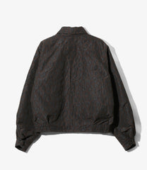 CB Gusset Sports Jacket - Leopard Jacquard