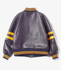 Lettered Jacket - Cowhide Leather