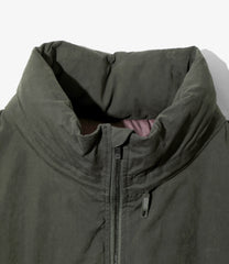 Hooded Down Sur Coat - Waxed High Density