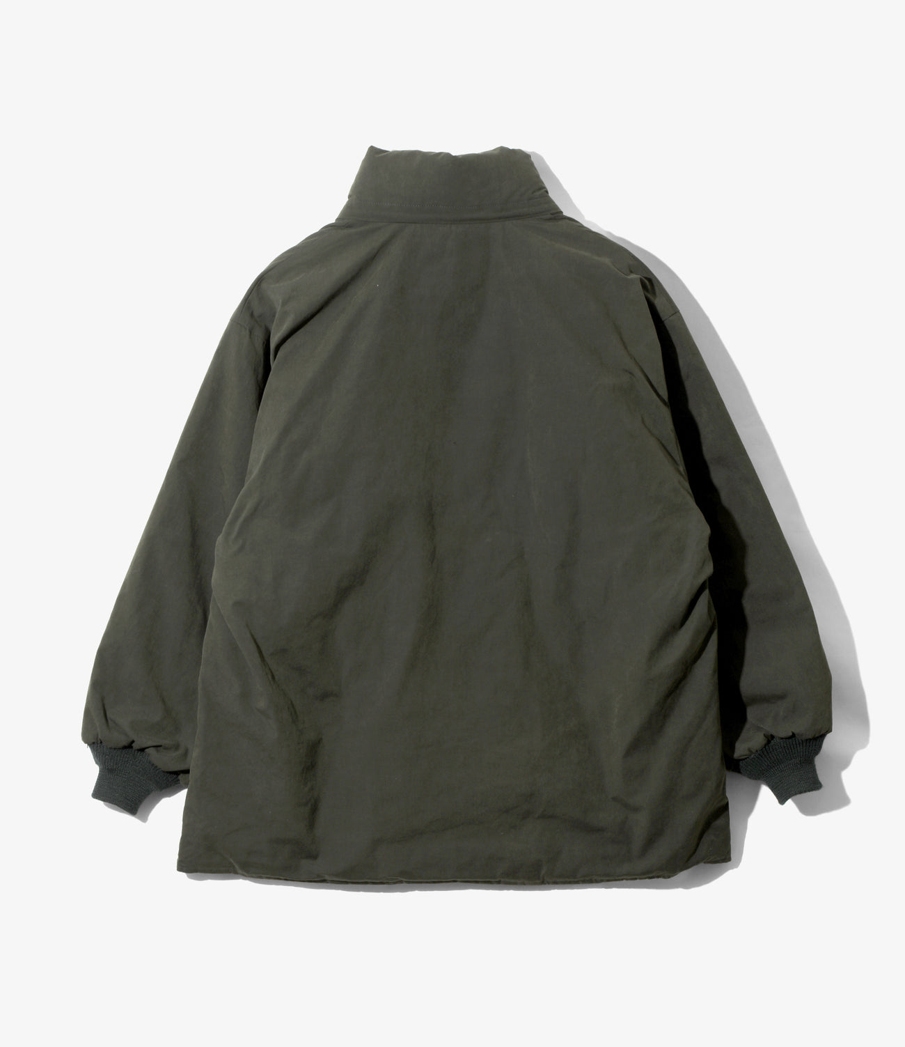 Hooded Down Sur Coat - Waxed High Density