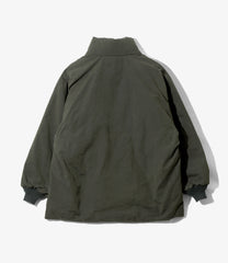 Hooded Down Sur Coat - Waxed High Density