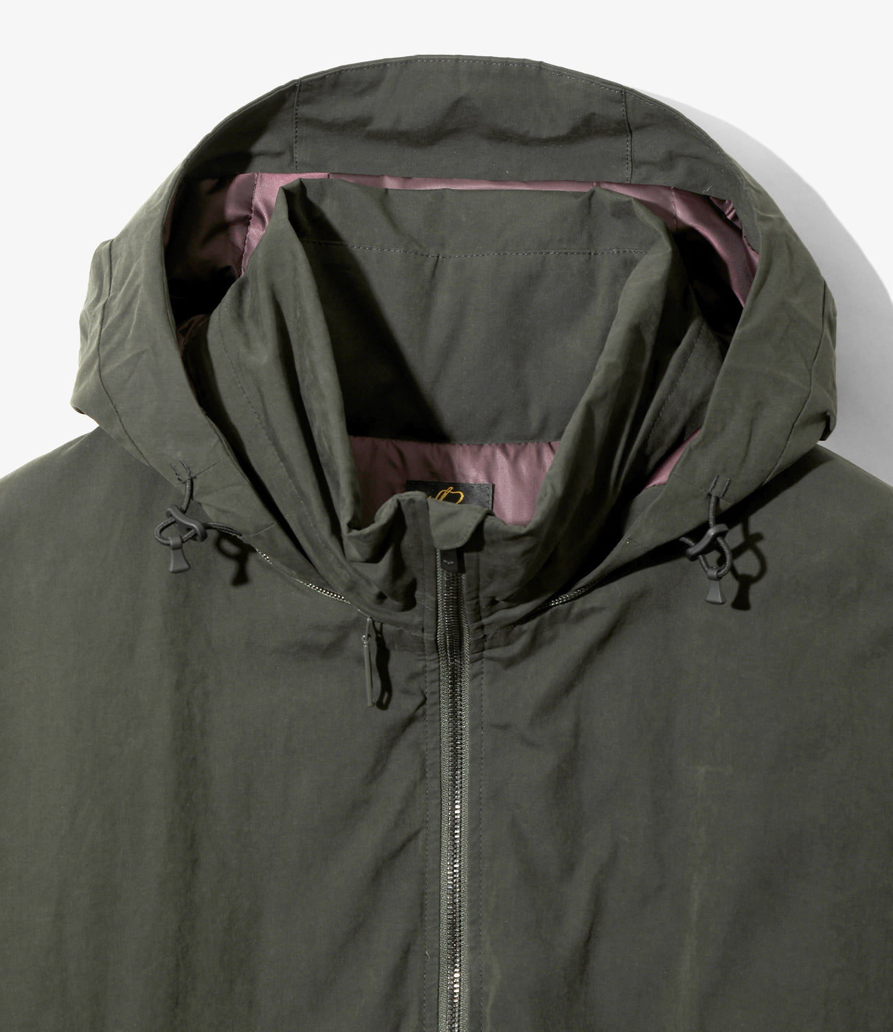 Hooded Down Sur Coat - Waxed High Density