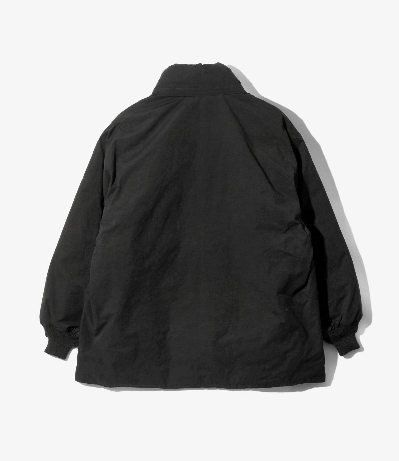 Hooded Down Sur Coat - Waxed High Density