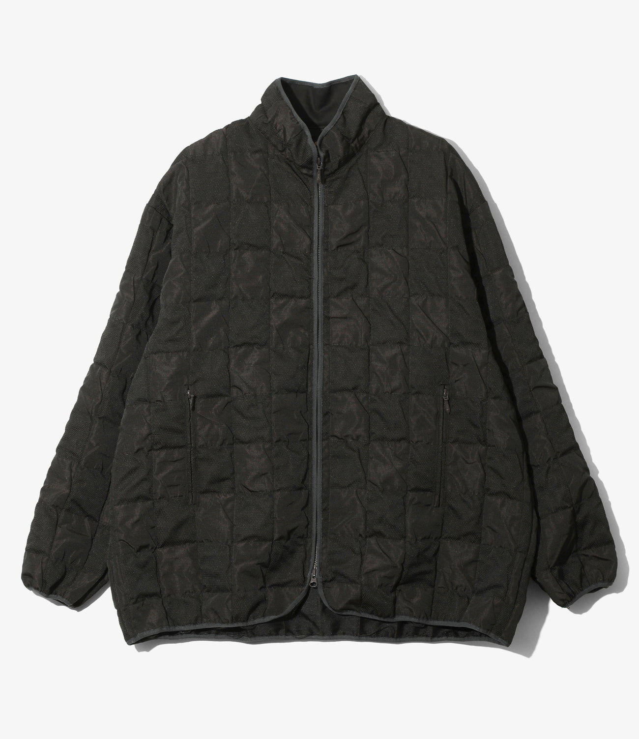 Piping Jacket - Fringe Jacquard/Checker
