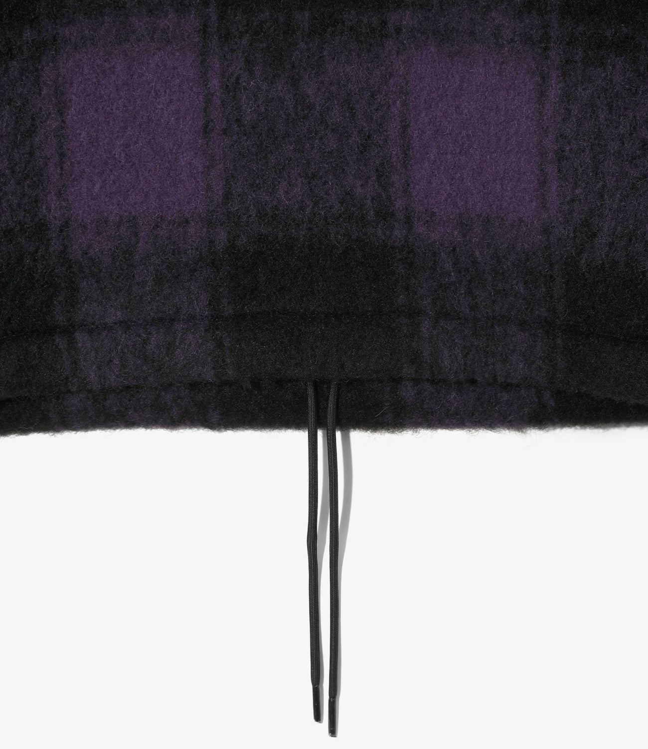 Half Zipped Pullover Hoody - Wool Shaggy