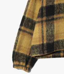 Half Zipped Pullover Hoody - Wool Shaggy