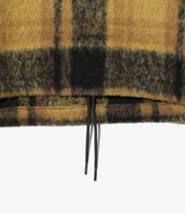Half Zipped Pullover Hoody - Wool Shaggy