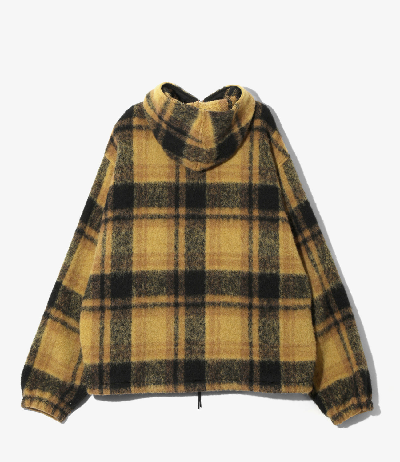 Half Zipped Pullover Hoody - Wool Shaggy